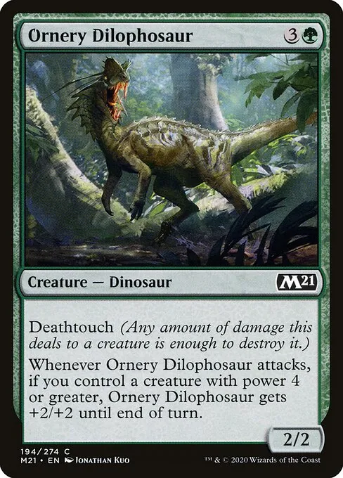 Ornery Dilophosaur 194/274