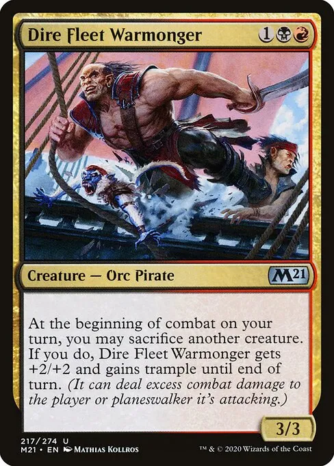 Dire Fleet Warmonger 217/274