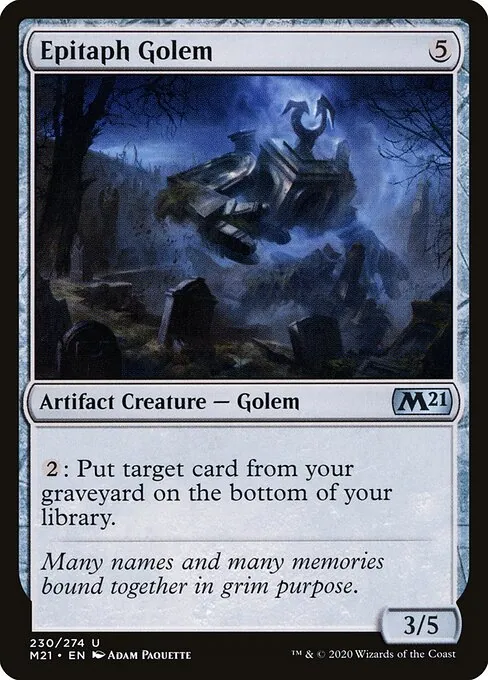 Epitaph Golem 230/274