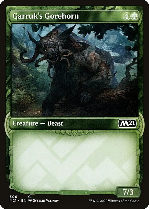 Garruk's Gorehorn 306/274