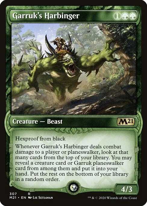 Garruk's Harbinger 307/274