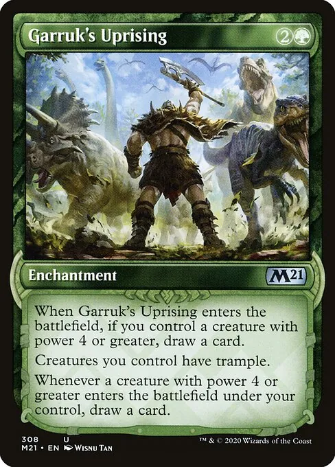 Garruk's Uprising 308/274