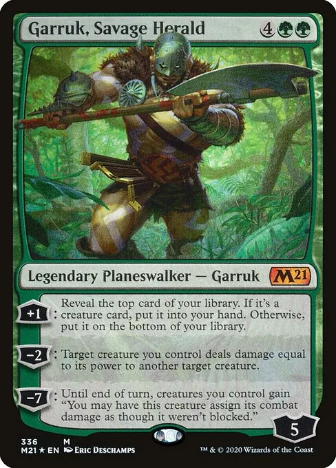 Garruk, Savage Herald 336/274