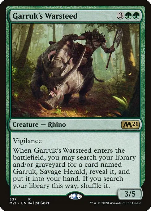 Garruk's Warsteed 337/274