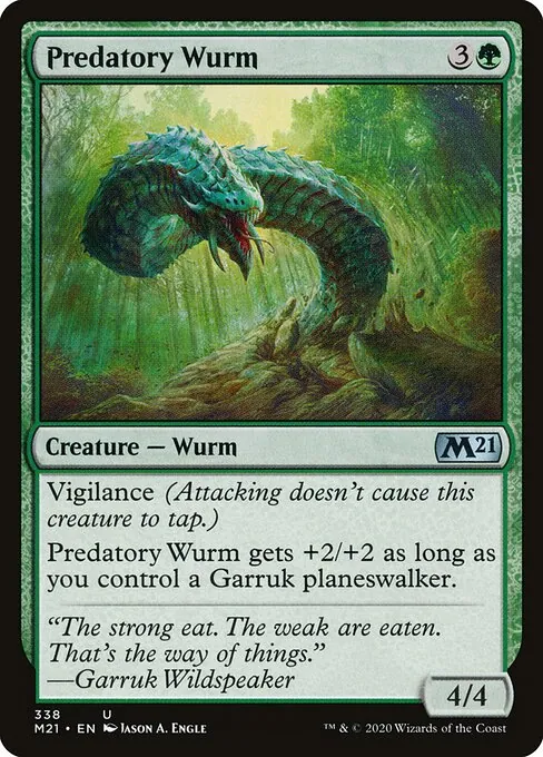 Predatory Wurm 338/274