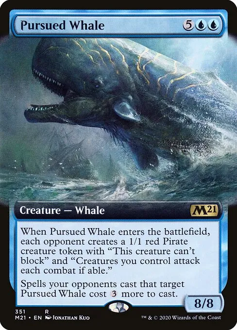 Pursued Whale 351/274