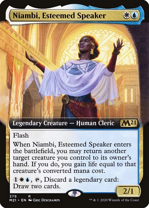 Niambi, Esteemed Speaker 379/274