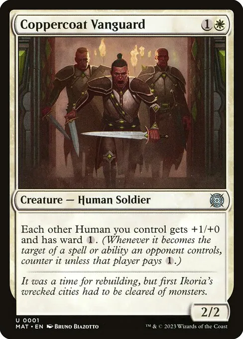 Coppercoat Vanguard 001/050