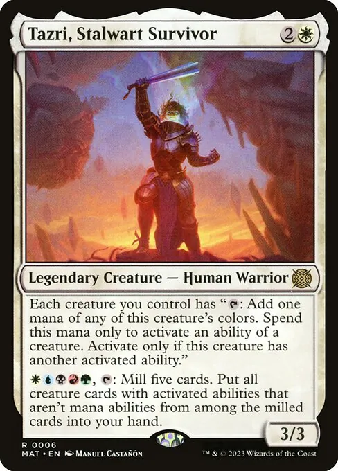 Tazri, Stalwart Survivor 006/050