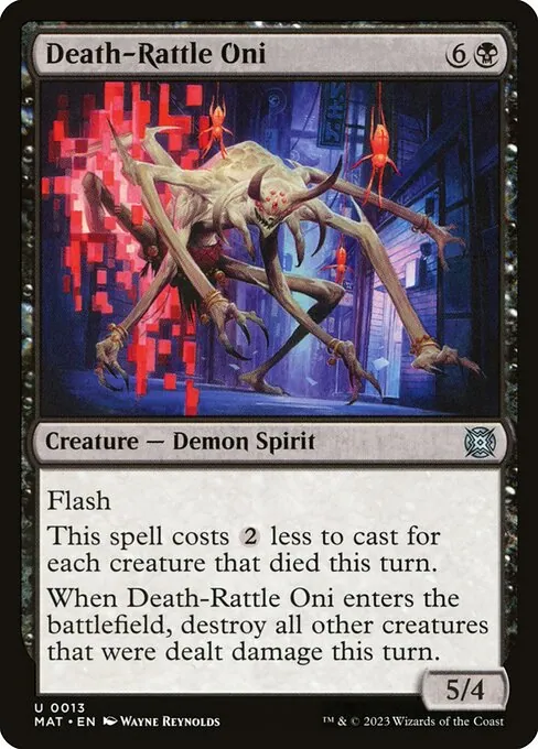 Death-Rattle Oni 013/050