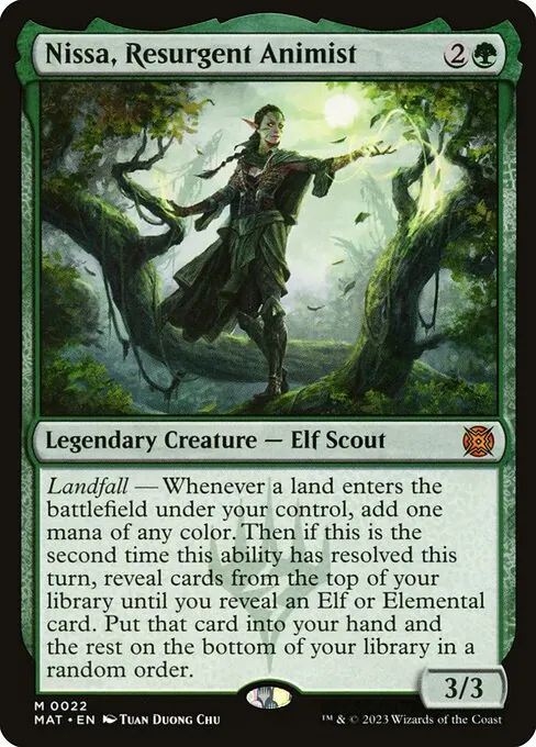 Nissa, Resurgent Animist 022/050