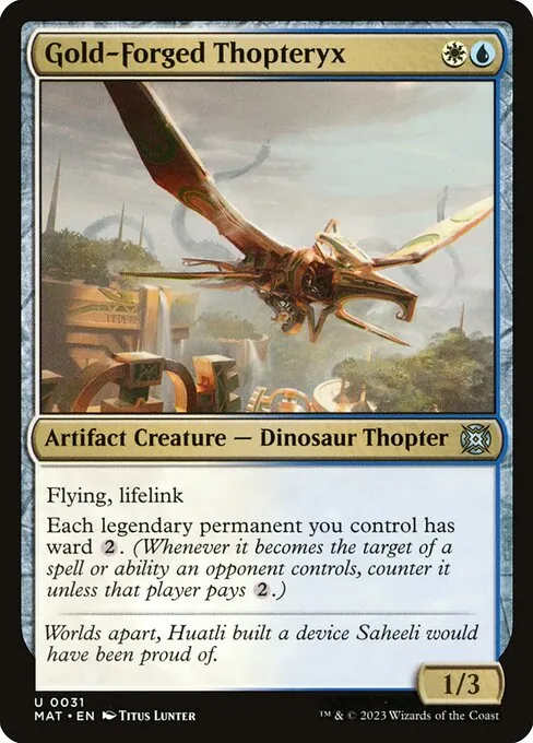 Gold-Forged Thopteryx 031/050