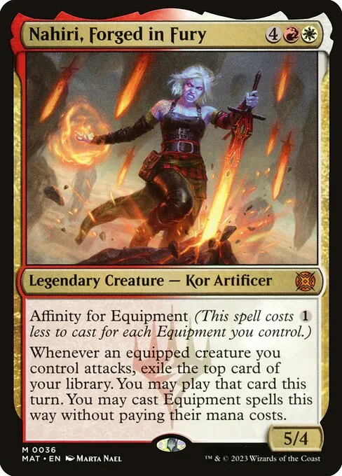Nahiri, Forged in Fury 036/050