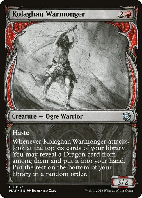 Kolaghan Warmonger 067/050