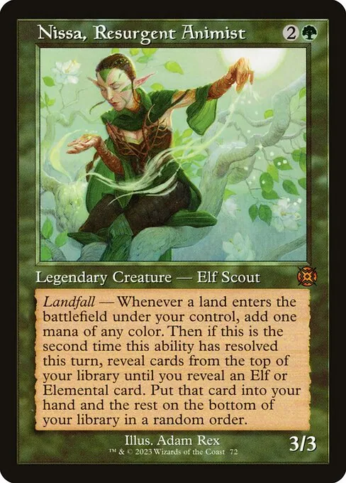 Nissa, Resurgent Animist 072/050