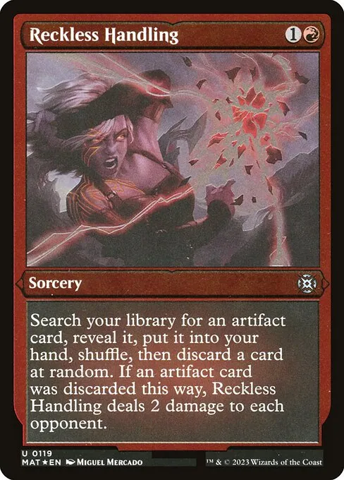Reckless Handling 119/050