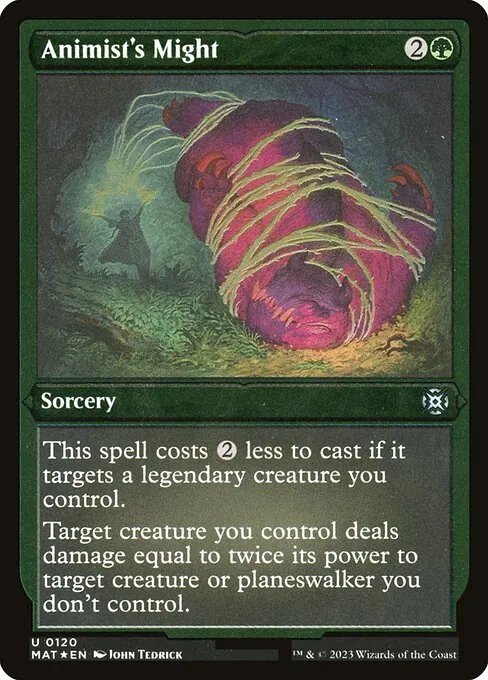Animist's Might 120/050