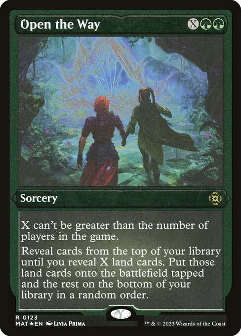 Open the Way 123/050