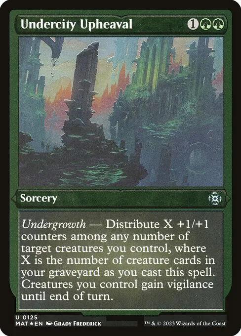 Undercity Upheaval 125/050