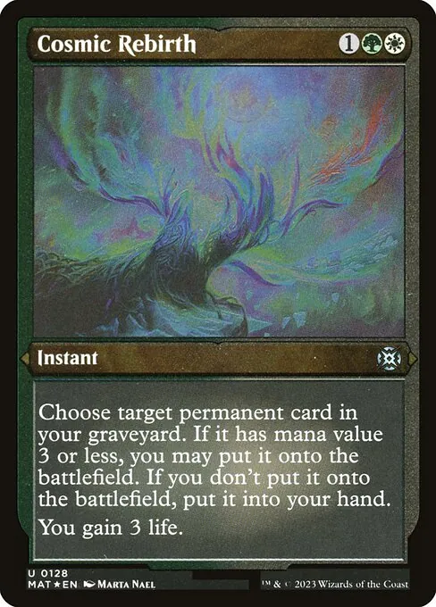 Cosmic Rebirth 128/050