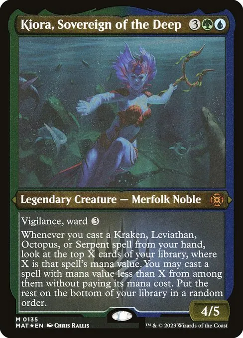 Kiora, Sovereign of the Deep 135/050