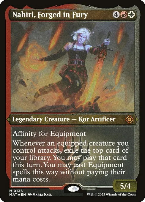 Nahiri, Forged in Fury 136/050