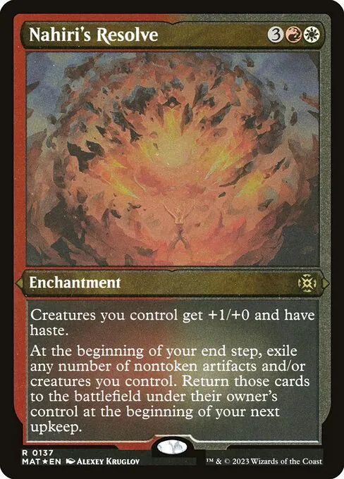 Nahiri's Resolve 137/050