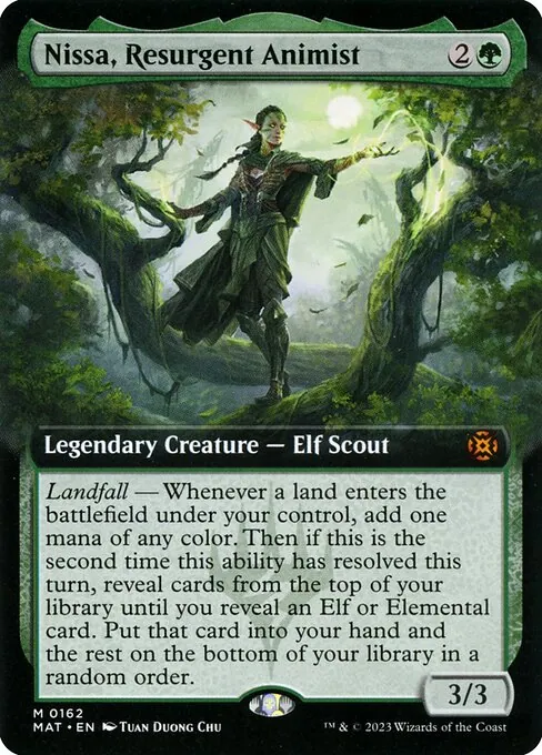 Nissa, Resurgent Animist 162/050