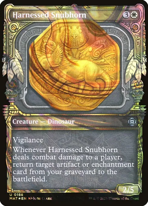 Harnessed Snubhorn 188/050