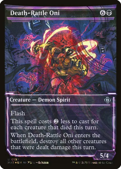 Death-Rattle Oni 197/050