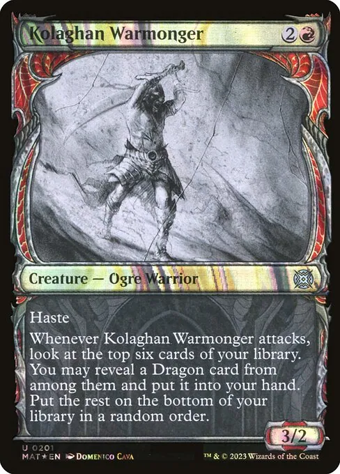 Kolaghan Warmonger 201/050