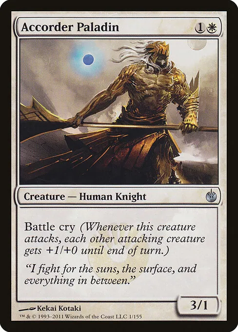Accorder Paladin 001/155