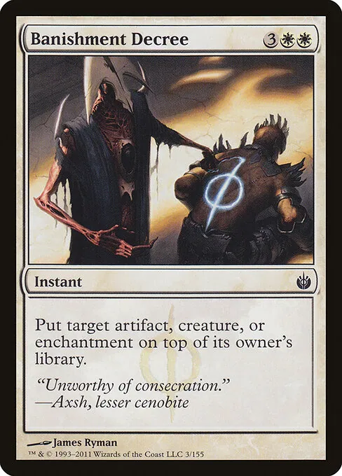 Banishment Decree 003/155