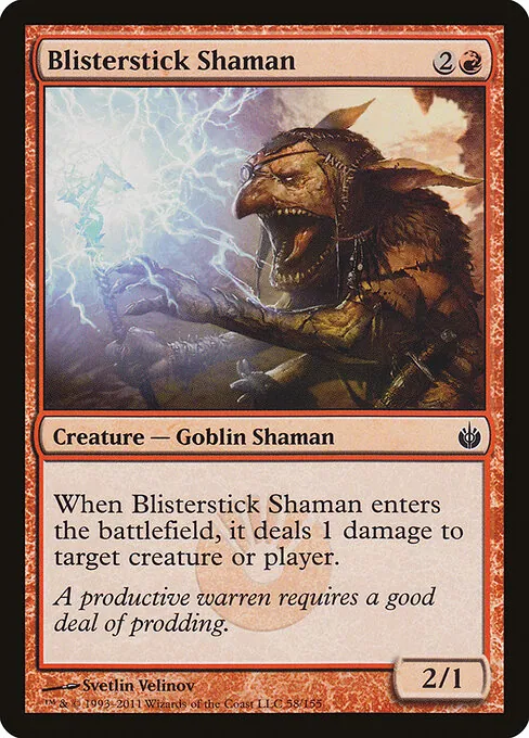 Blisterstick Shaman 058/155
