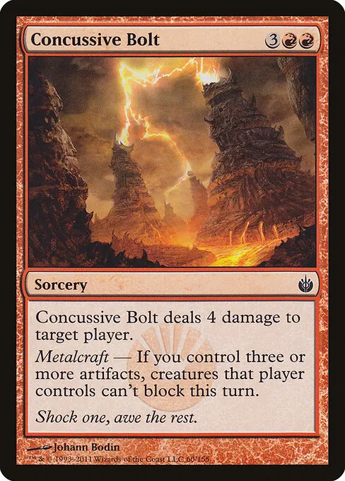 Concussive Bolt 060/155