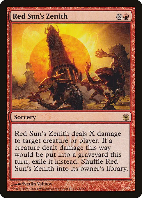 Red Sun's Zenith 074/155