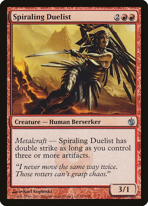 Spiraling Duelist 076/155