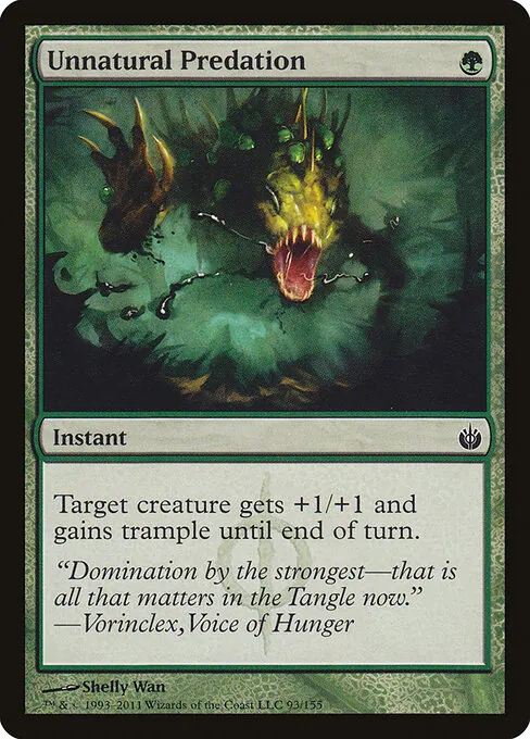 Unnatural Predation 093/155
