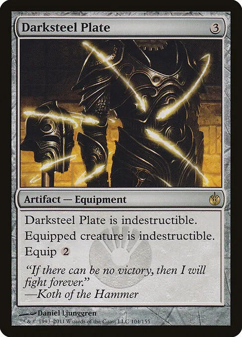 Darksteel Plate 104/155