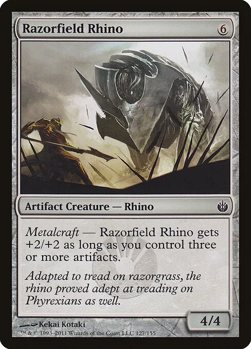 Razorfield Rhino 127/155