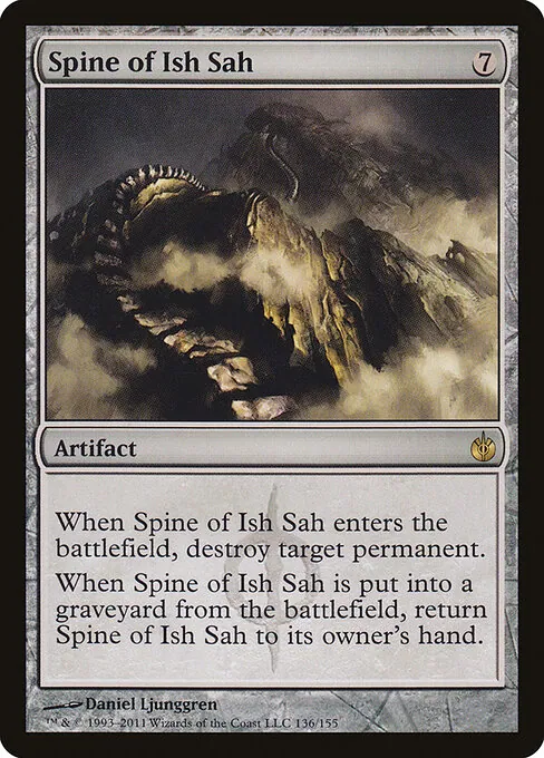 Spine of Ish Sah 136/155