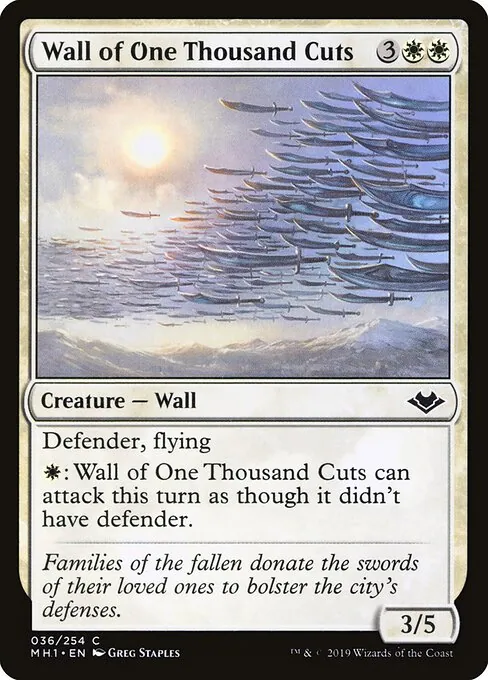 Wall of One Thousand Cuts 036/254