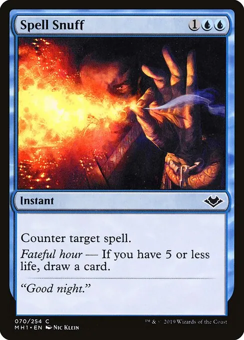 Spell Snuff 070/254