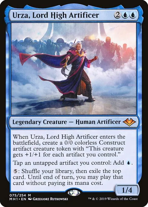 Urza, Lord High Artificer 075/254