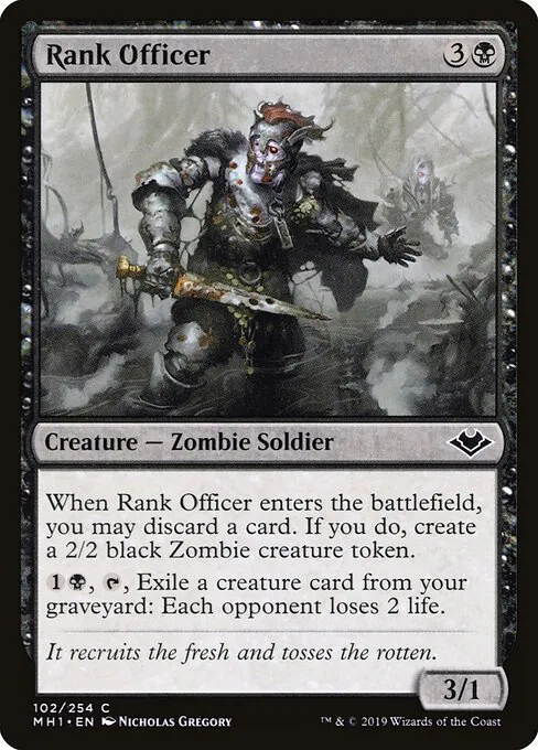 Rank Officer 102/254