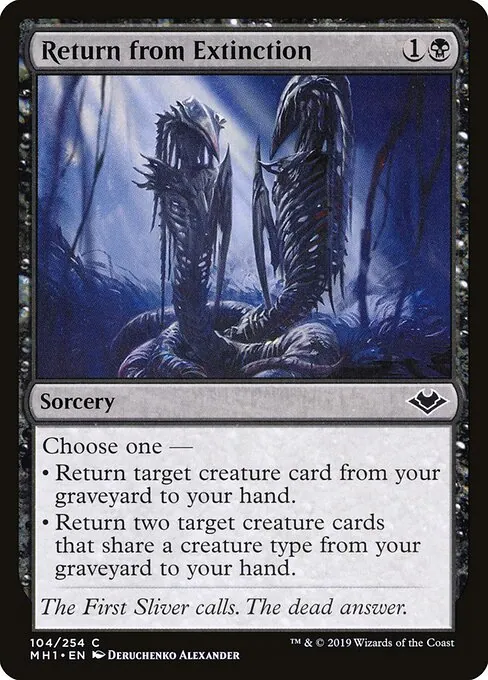 Return from Extinction 104/254