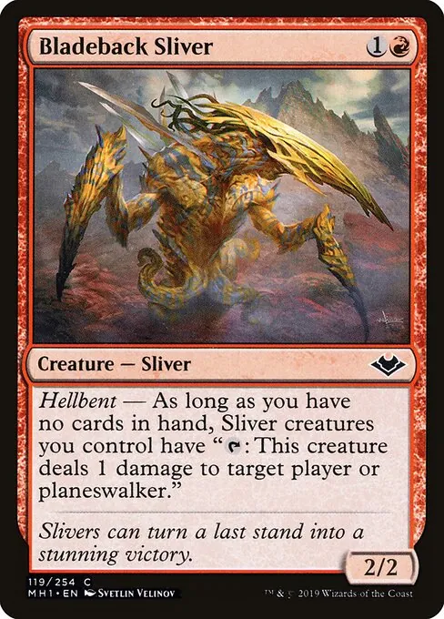 Bladeback Sliver 119/254