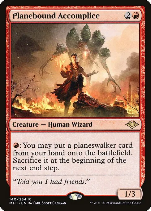 Planebound Accomplice 140/254