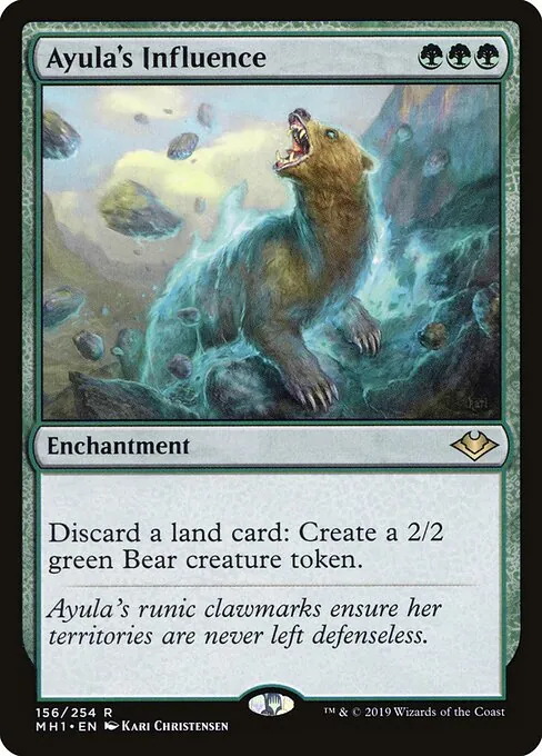 Ayula's Influence 156/254