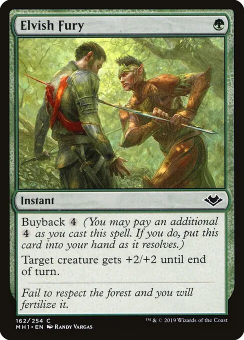 Elvish Fury 162/254
